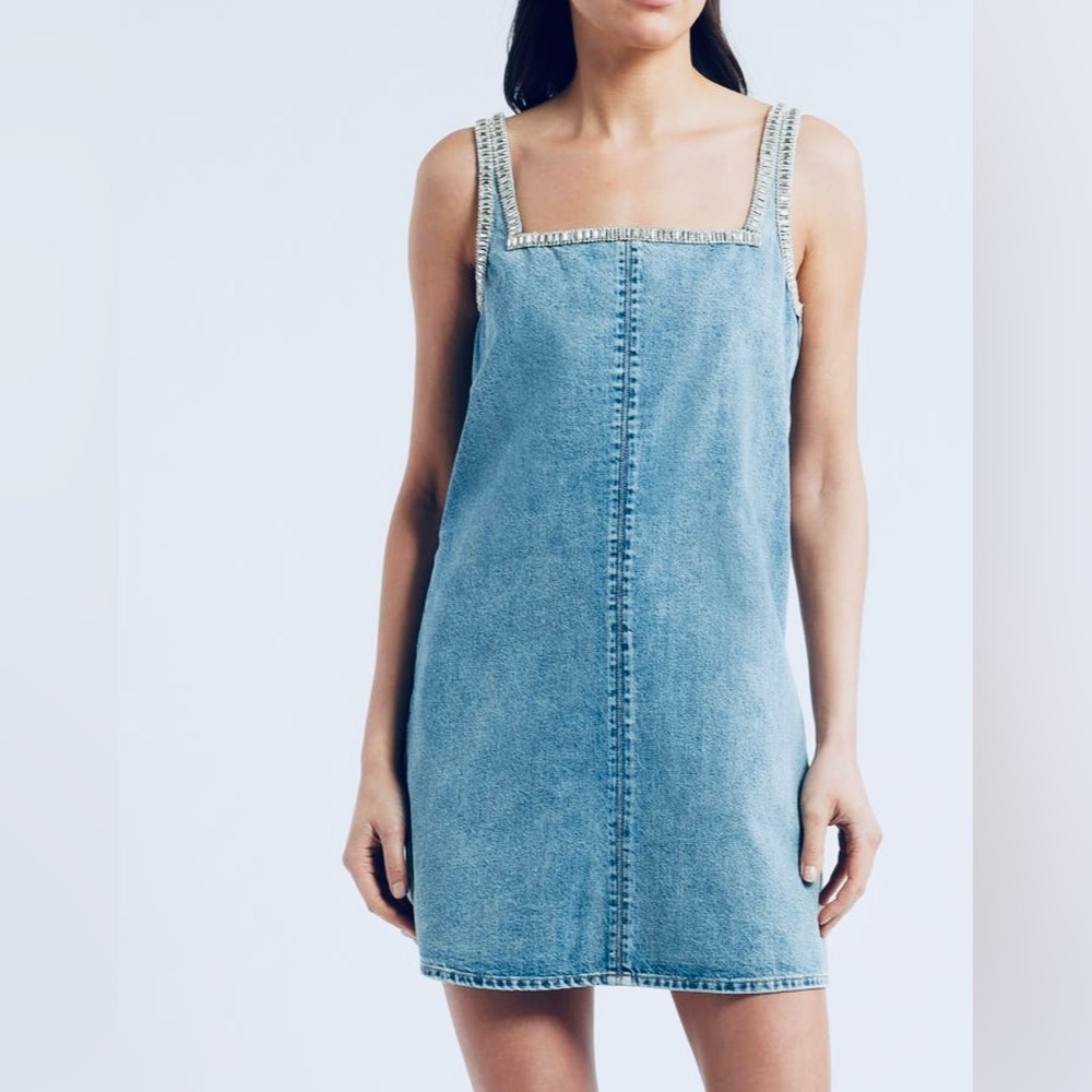 rag & bone Jayde Sleeveless Denim Minidress
Color: Pacific Jewel Minidress - Picture 4 of 12